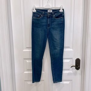 Paige Hoxton Crop Jeans Size 28, Tristan Wash
